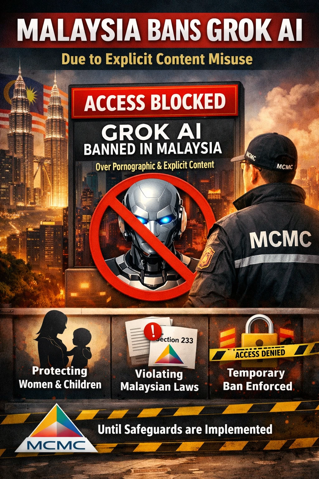 Malaysia Grok Ban